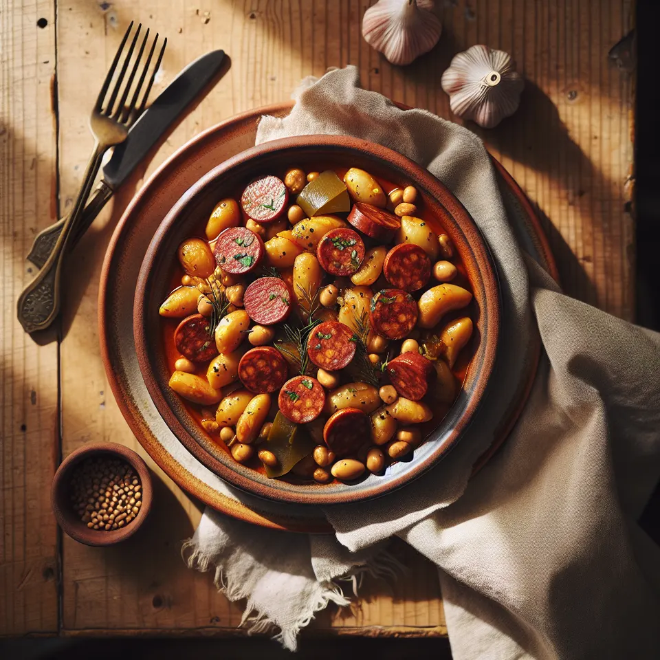 Guiso De Lentejas Con Chorizo